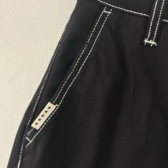 Fivestar General Women's High Rise Twill Service Pants Jeans Black 0 24 New - Picture 4 of 9